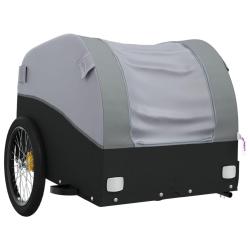 Remorque chariot transport de v&eacute;lo 45 kg fer gris 02_0044114