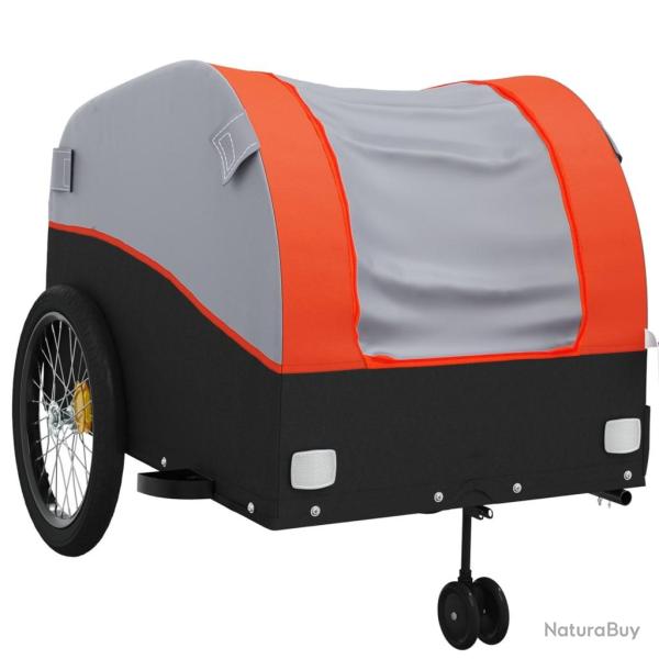 Remorque chariot transport de v�lo 45 kg fer Orange 02_0044160