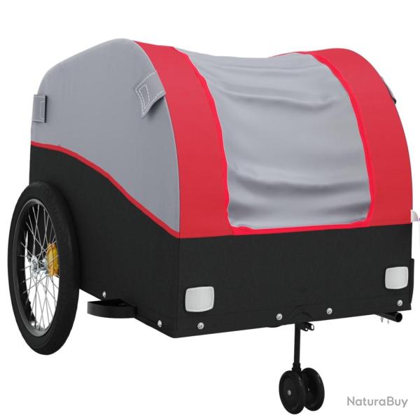 Remorque chariot transport de v�lo 45 kg fer rouge 02_0044186
