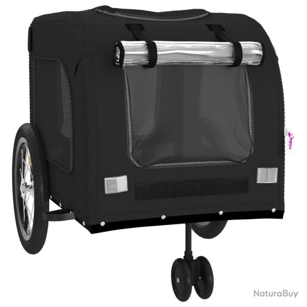 Remorque chariot transport de v�lo pour animaux de compagnie noir 02_0044229