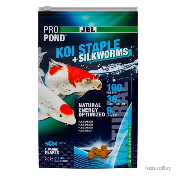PROPOND KOI STAPLE + SILKWORM 2KGS