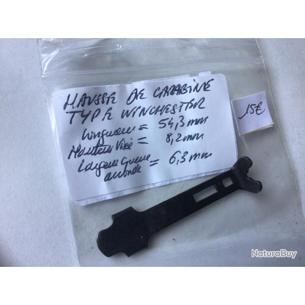 VENDU PAR LE-CUIRASSIER HAUSSE DE CARABINE ACIER TYPE WINCHESTER