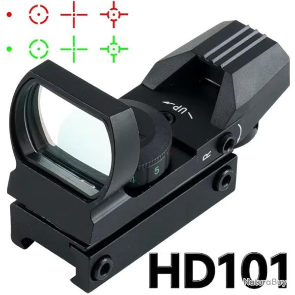 Vise extrieure Portable holographique tactique  4 rticules -**HD101 20mm