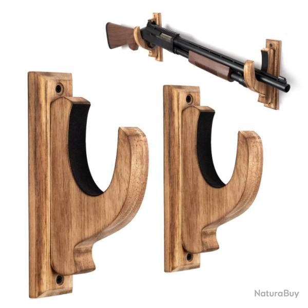 Porte Fusil Mural Bois - SKX INDUSTRIES