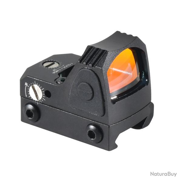 Lunette de vise  point rouge fonc en mtal -**Red Dot-HD1069