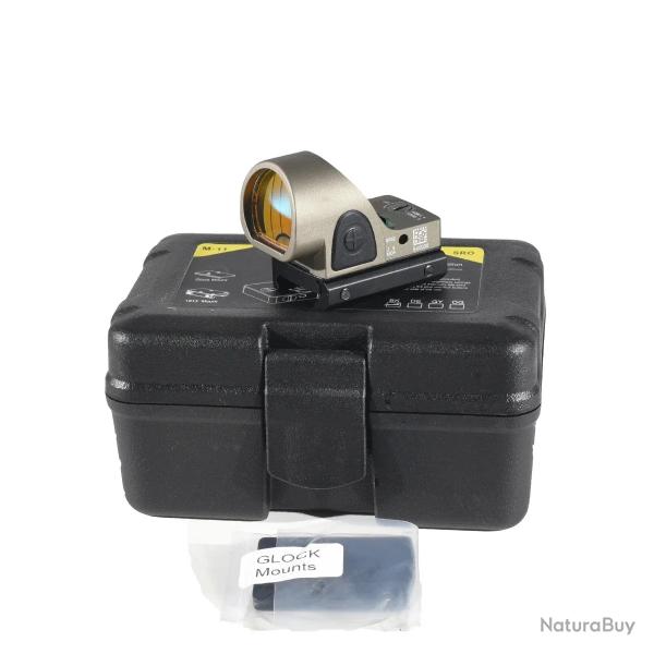 lunette de vise  hologramme LED quotidien, rail de 20mm -**Red Dot-TAN