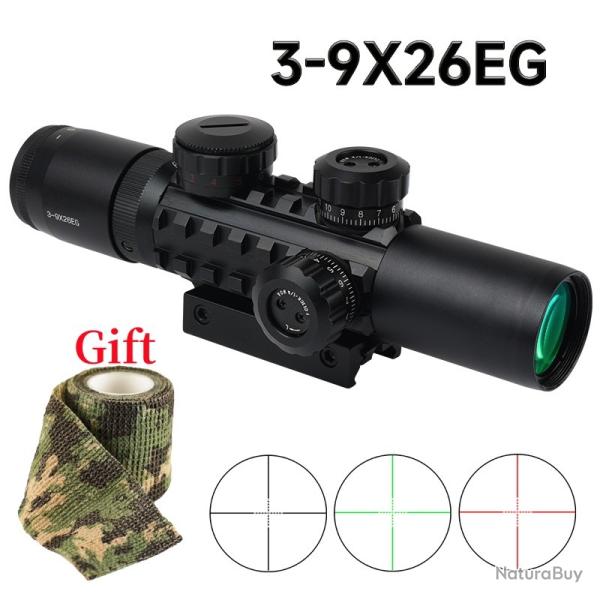 Lunette optique de chasse courte  arbalte Dul3-9X26EG -**only sight LIVRAISON GRATUITE !!