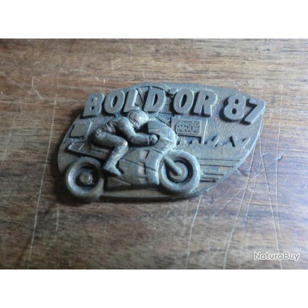 insigne broche m�tal  bold'or 87 circuit paul ricard