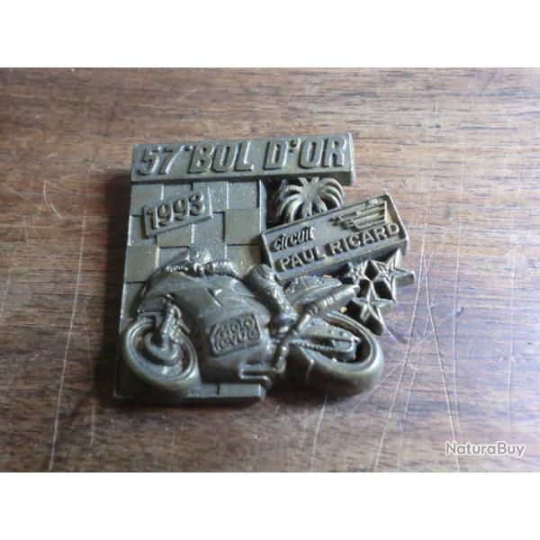 insigne broche m�tal  57eme bold'or 1993   circuit paul ricard / AMC