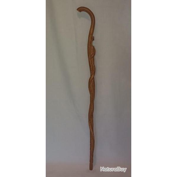 Rare Canne sculpt� Officier France 39/40 WW2