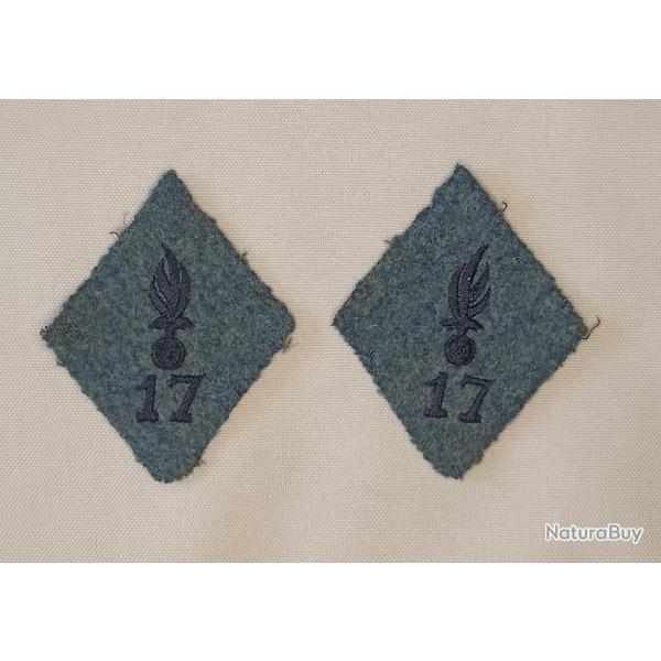 Pattes de col France 40 Personnel de d�p�t en M�tropole 39/45