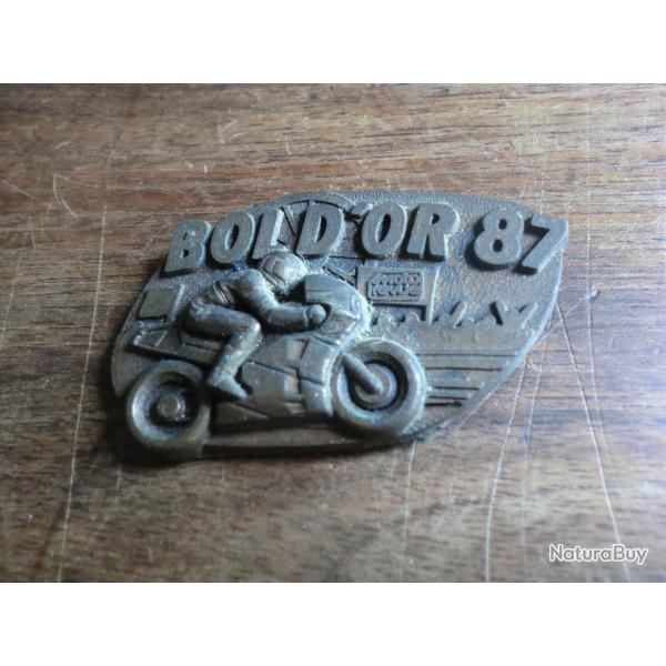 insigne broche  bol d'or 87  circuit paul ricard