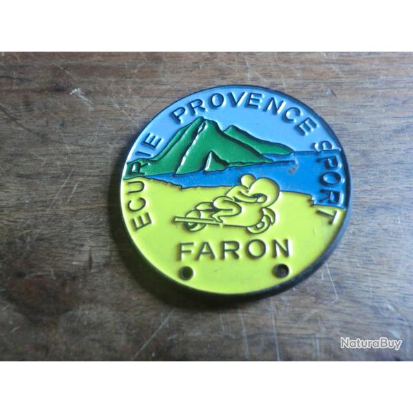 insigne �curie provence sport FARON  / mourgeon paris