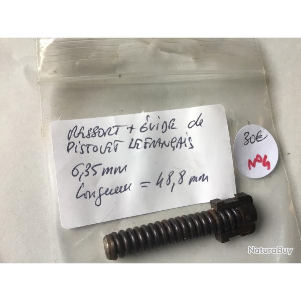 VENDU PAR LE-CUIRASSIER N�4 GUIDE AVEC RESSORT PISTOLET LE FRAN�AIS CALIBRE 6,35 MM
