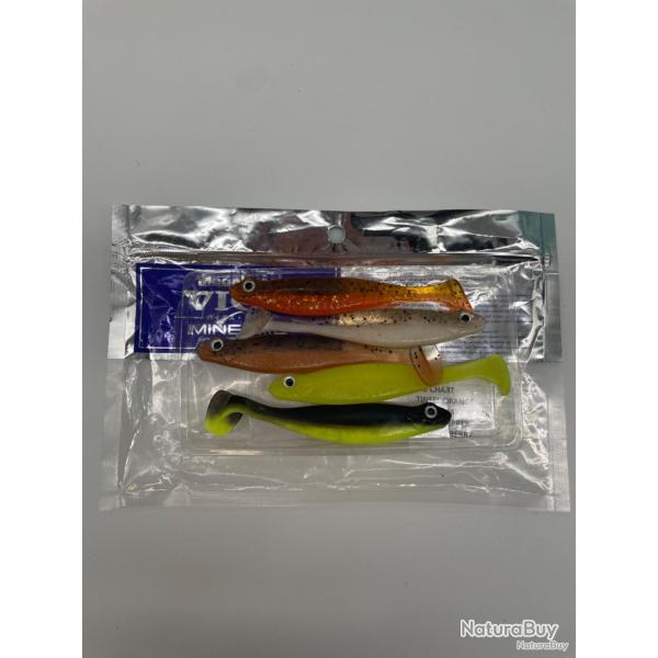 Leurre souple Megabass Hazedong Shad 4,2" lot 8