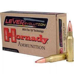 Munitions HORNADY 308 Marlin Express FTX 160gr x20