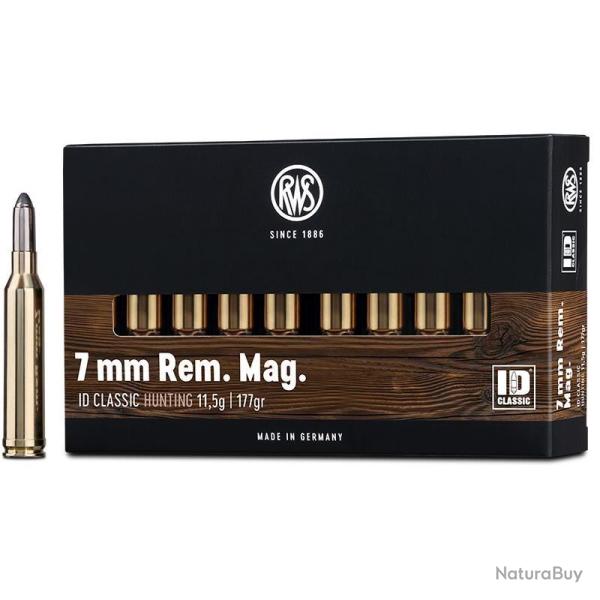 Munitions RWS 7RM ID Classic 177gr x20