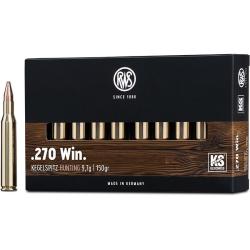 Munitions RWS 270 Win KS 150gr x20