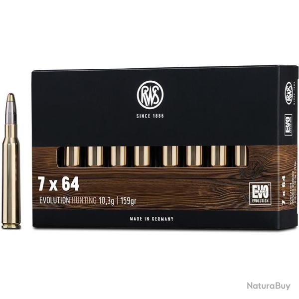 MUNITIONS RWS 7X64 EVO 159GR X20