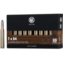 MUNITIONS RWS 7X64 ID 177GR X20