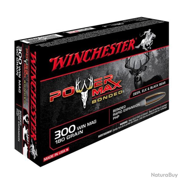WINCHESTER 300WM POWER MAX 180 GR