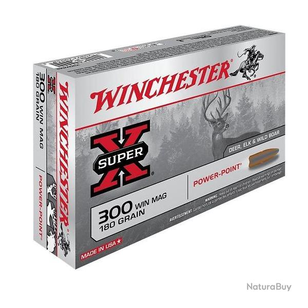 WINCHESTER 300 WM 180GR POWER-POINT