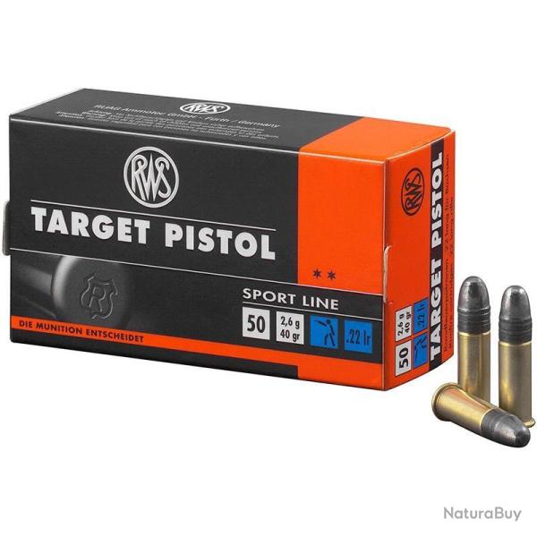 Munitions RWS 22lr Target Pistol x50