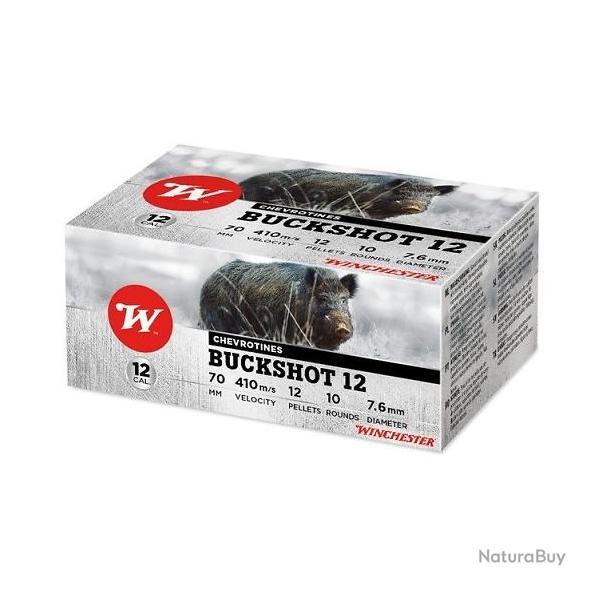 WINCHESTER 12/70 CHEVROTINE 9 PELLETS X10