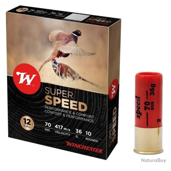 Cartouches WINCHESTER 12 70 Super Speed x10