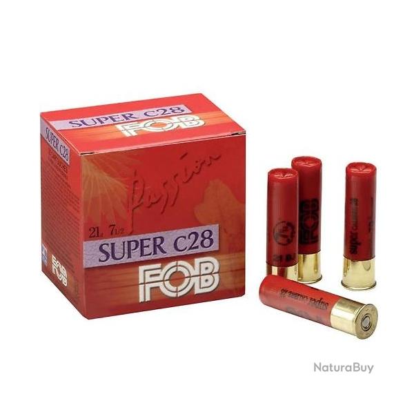Cartouches FOB 28 70 Passion Super c28 21g x25
