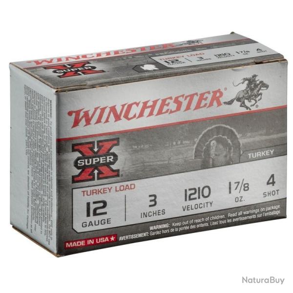 Cartouches WINCHESTER 12/76 Turkey 53g N�6 x10