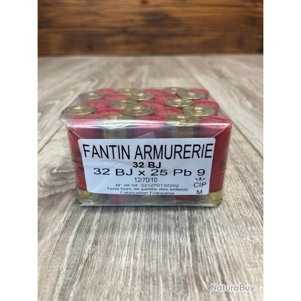 Cartouches FANTIN 12/70/10 32g BJ n�9 x25