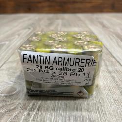 Cartouches FANTIN 20 70 16 28g BG x25