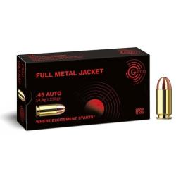 Munitions GECO 45 ACP FMJ 230gr x50