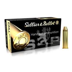 MUNITIONS SELLIER BELLOT 357 MAG FMJ 158GR X50
