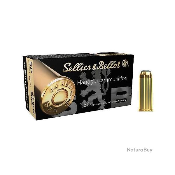 Munitions SELLIER & BELLOT 44 Mag SP 240gr x50
