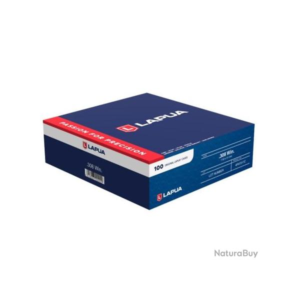Douilles LAPUA 308 Win x100