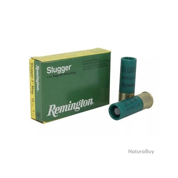 Cartouches balles REMINGTON 12/76 Slugger x5