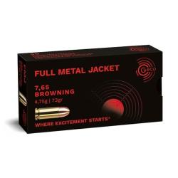 MUNITIONS GECO 7,65 / 32 ACP 73GR FMJ