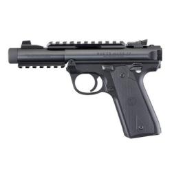 PISTOLET RUGER MARK IV 22/45 BRONZE ANODISE 4.40"TACTICAL FILETE 1/2X28