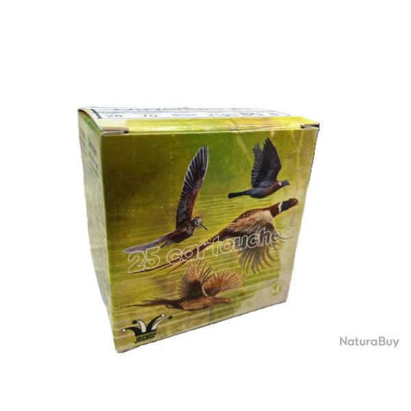 Cartouches JOCKER 28/70 Ouverture 21 n�8 x25