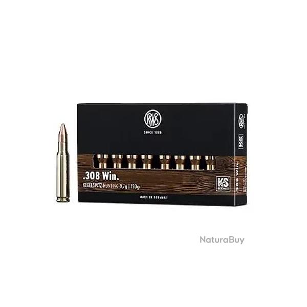 Munitions RWS .308 Win KS 150gr x20