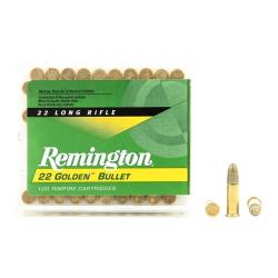 MUNTIONS REMINGTON GOLDEN BULLET CAL.22LR X100
