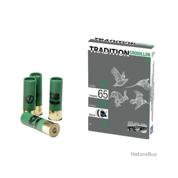Cartouches FOB 16 67 Tradition Croisillon 28g x10