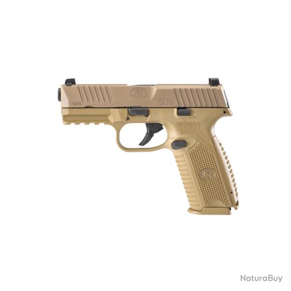 Pistolet FN 509 NMS FDE/FDE Cal 9x19