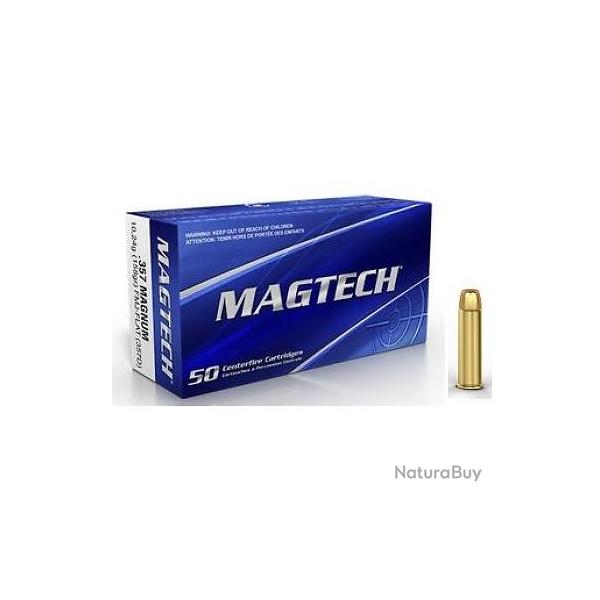 MUNITIONS MAGTECH 357 MAG 158 GR