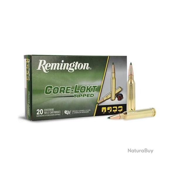 Munitions REMINGTON 7RM Core-Lokt Tipped 150gr x20