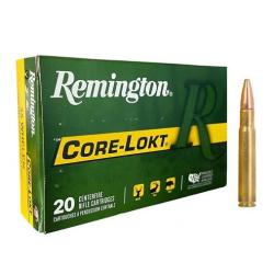 MUNITIONS REMINGTON 35 WHELEN CORE LOKT 200GR X20