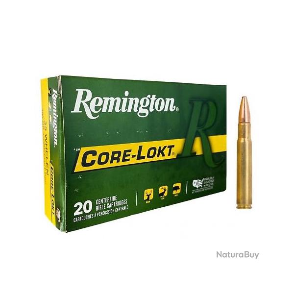 MUNITIONS REMINGTON 35 WHELEN CORE LOKT 200GR X20