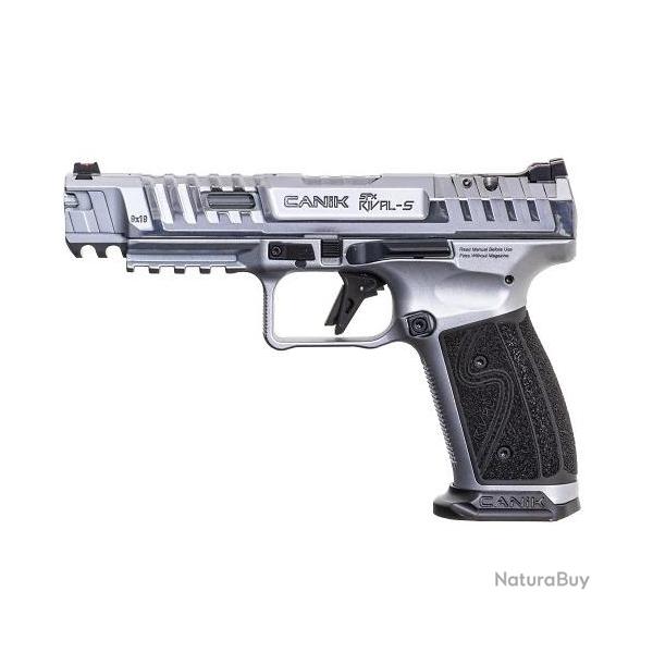 Pistolet CANIK SFX Rival-S Chrome Cal 9x19